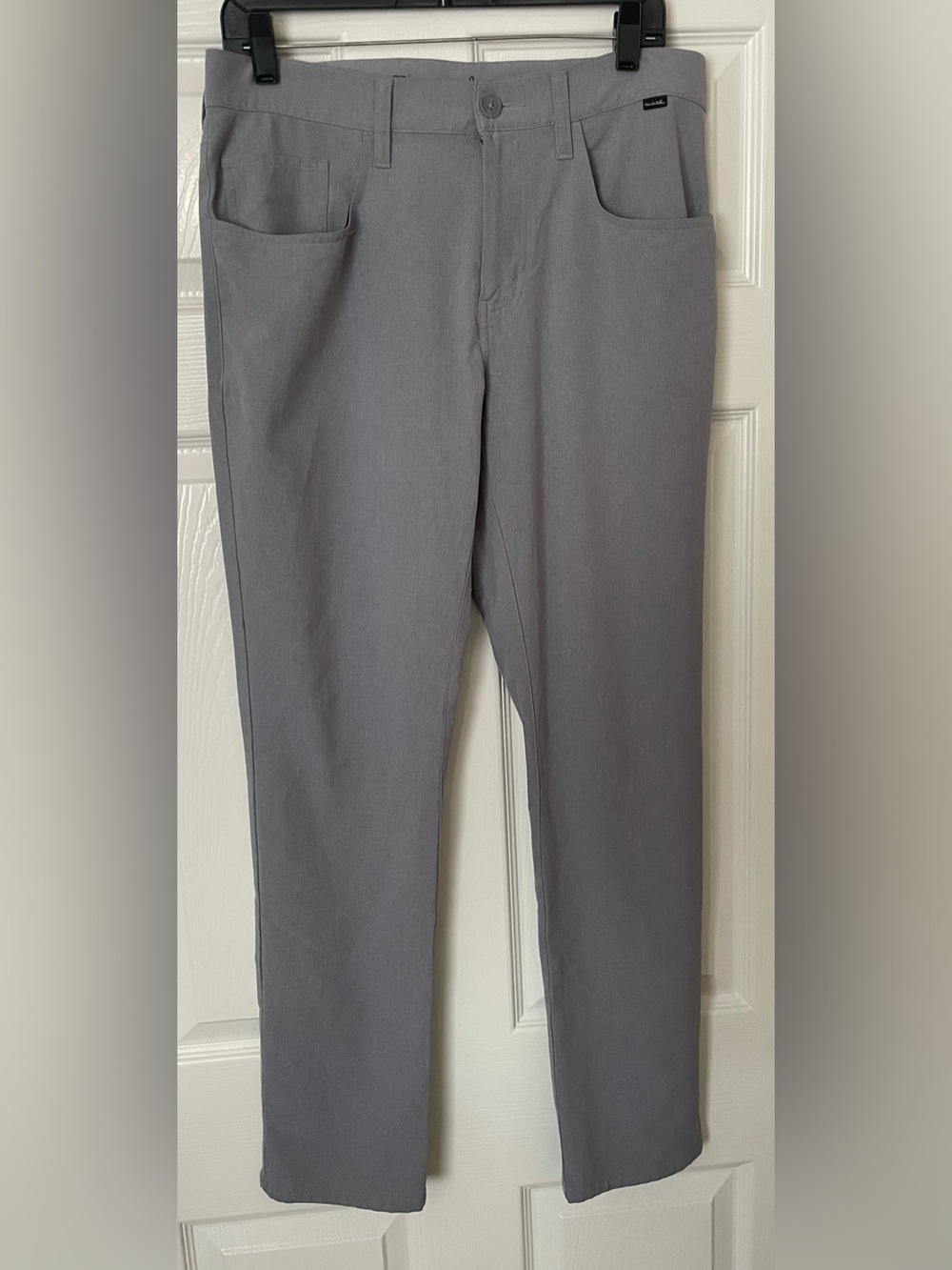 Travis Mathew Open to Close Golf Pants Mens 32 Gray Performance Comfy
